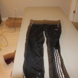 Black Adidas Athletic Pants Size Medium
